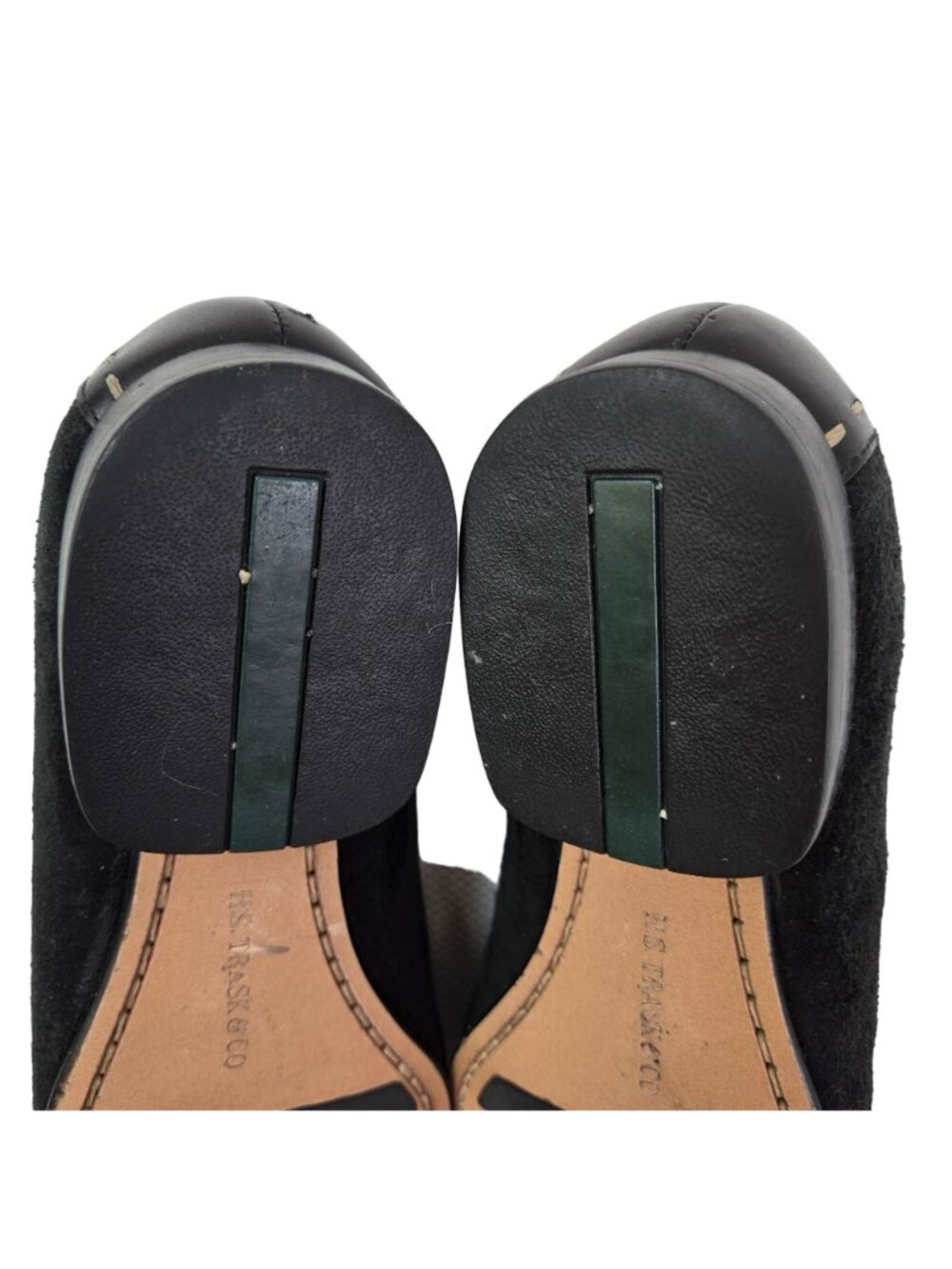H.S. Trask & Co Suede Leather Loafers Shoes Size 7 - Picture 7 of 8